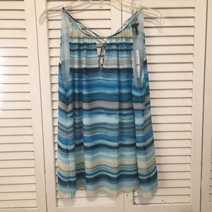 NWT White House Black Market Sleeveless Blouse